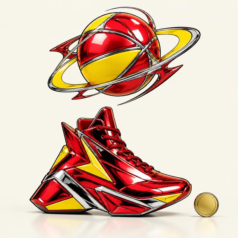 Original fictional ben simmons aau concept and decorative rendercoin